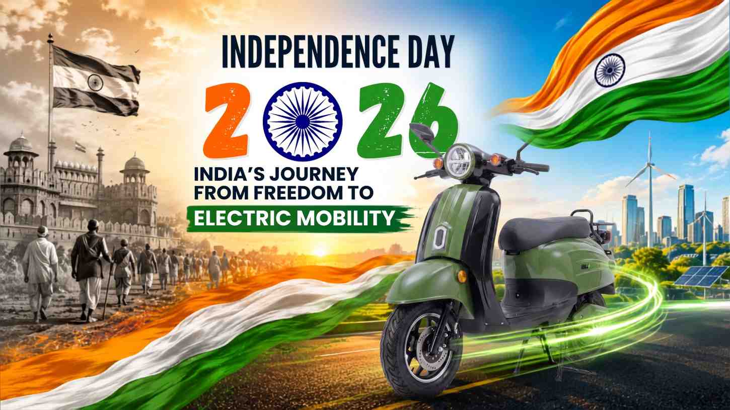 India’s Journey from Freedom to Electric Mobility